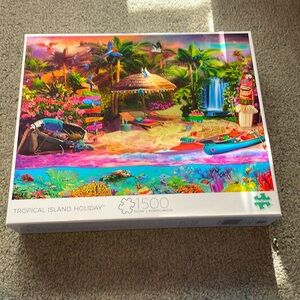 Tropical island holiday puzzle Buffalo